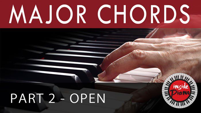 How to Play Major Chords on the Piano - P2